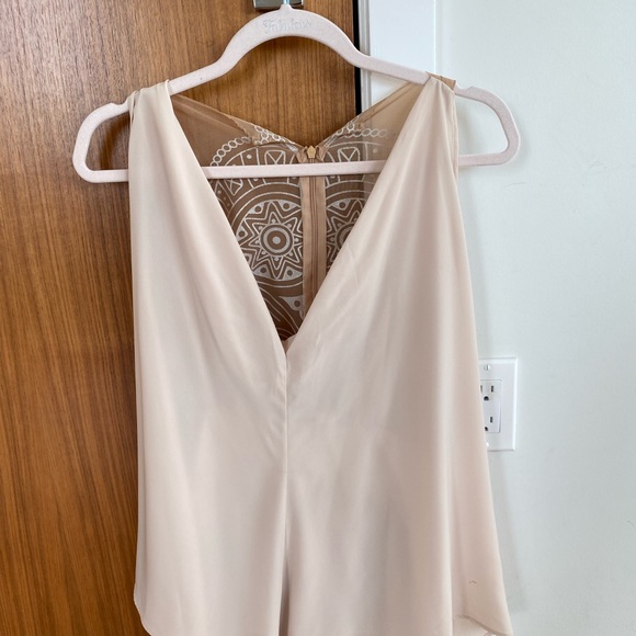 Vintage Boutique Cream Mini Skort Dress - Picture 2 of 11